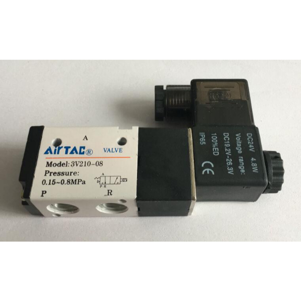 thumbnail image 2 of Baomain Pneumatic Mechanical Valve JM-05 PT1/4" 2 Position 3 Way Normally Closed 2 of 14